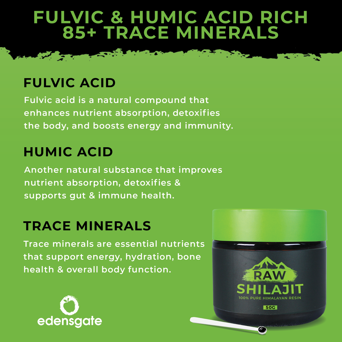 Shilajit Fulvic Acid