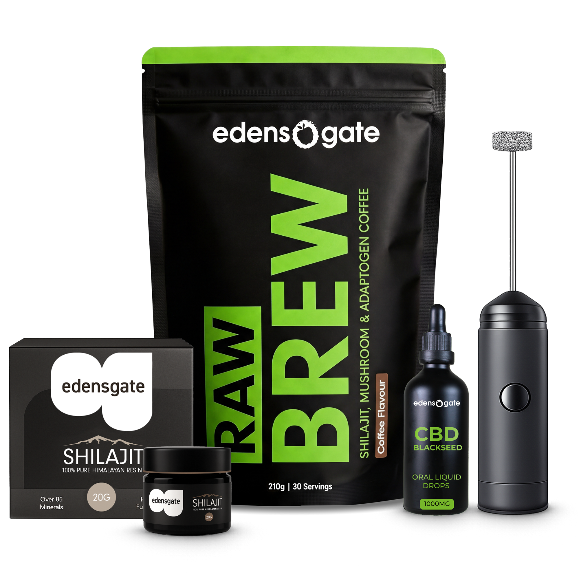 RAWBREW Shilajit Mushroom Coffee Bundle